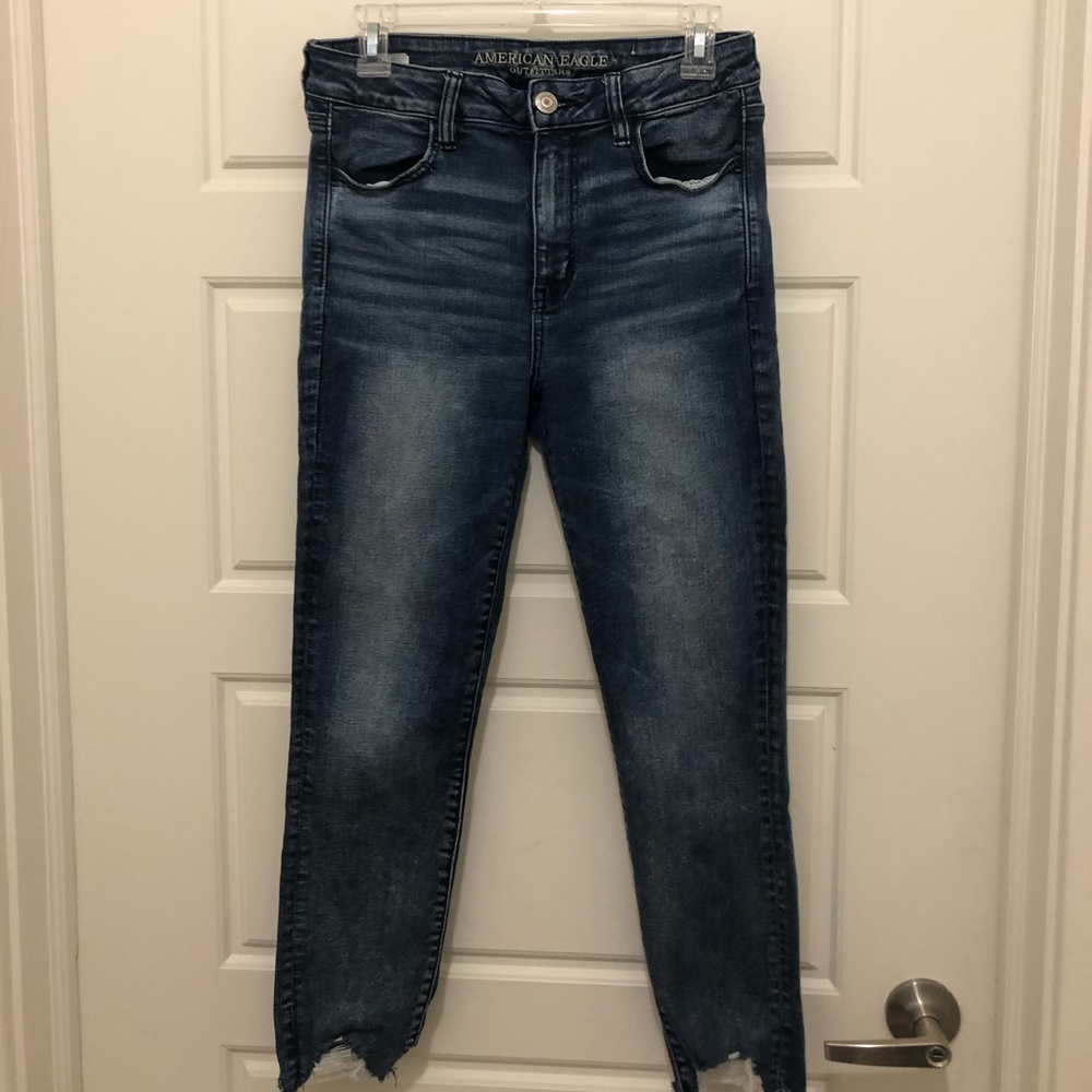 American Eagle High Rise Jegging Crop - 10 Reg
